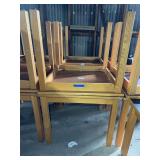 Blockhouse Card/Game Tables - Lot of 2