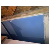 Large Blue Wall Mounted Classroom Chalkboard