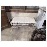 Decorative Metal Bench