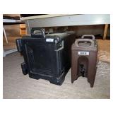 Cambro Food Carrier and Coffee Dispenser