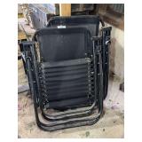 Set of Two Adjustable Outdoor Reclining Lounge Chairs
