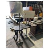Lamps and Tables