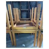Blockhouse Card/Game Tables - Lot of 2