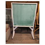 Large Freestanding Chalkboard with Rolling Base