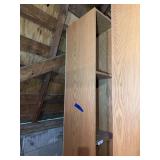 Oak Veneer Bookcase