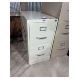 1-Hirsh Two-Drawer Filing Cabinet