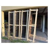 Lot of 25 - 4x8 Wood Framed Panels/Staging