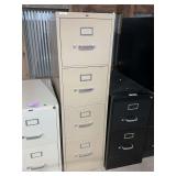 1-Four-Drawer File Cabinet