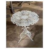 Ornate Cast Iron Garden Side Table