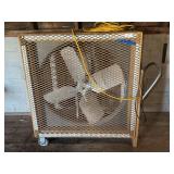 Large Industrial Fan on Casters