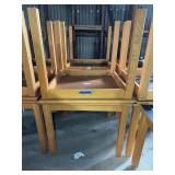 Blockhouse Card/Game Tables - Lot of 2