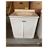 Glacier Bay Bathroom Vanity with Sink