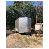 Anvil Cargo Trailer, Model ATTX16TA3 Minimal Use Great Condition 80inch tall rear ramp door