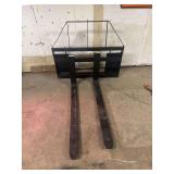 Mower King skid steer pallet forks