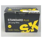 Standard Plus .22 Long Rifle Ammunition - 500 Rounds