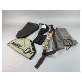 Hunting Accessories Lot: Gun Holsters, Sling, and More