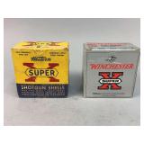 Western & Winchester Super X Shotgun Shell Boxes