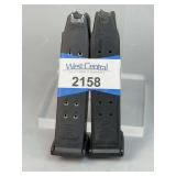 Two Glock 10mm 15-Round Magazines