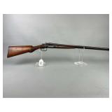 L.C. Smith Double Barrel Shotgun, 12 ga Black Powder only.
