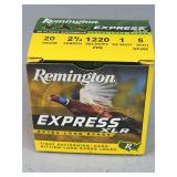 Remington Express XLR 20 Gauge Shotshells