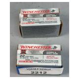 Two Boxes of Winchester Super-X .22 Win Mag Ammunition