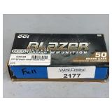 CCI Blazer 10mm Auto 180gr FMJ FN Ammunition