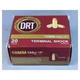 DRT Terminal Shock 10mm 145gr Ammunition