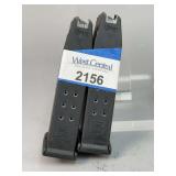 Two Glock 10mm 15-Round Magazines