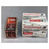 .22 WMR Ammunition - Hornady and Winchester