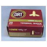 DRT Terminal Shock 10mm Handgun Ammunition