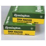 Remington 8mm Mauser & High Velocity Centerfire Cartridges