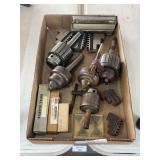 Assorted Machine Tool Accessories: Jacobs Chuck, Sturdumatic Tool