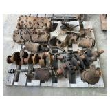 Assorted Vehicle Engine Components for V-8 Ford Flathead