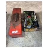 Toolbox with Hand Tools, Work Sharp Knife and Tool Sharpener