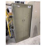 Metal Storage Cabinet with Shelving
