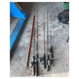 Miscellaneous fishing rods