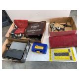 Mixed Lot of Machinist Tools: Micrometers, Drill Sharpeners, and More