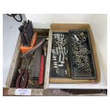 Mechanics Tools including Sockets, Wrenches, and Punches