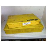 Jandorf Yellow Storage Cases with Various Tools and Parts
