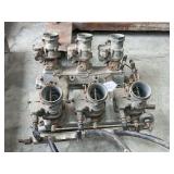 Offenhauser 6x2 Carburetor Intake Manifold Set w/Stromberg Carburetor South Bend