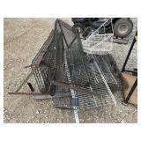Assorted Wire Racks and Baskets