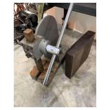 Arbor Press and Metal Block