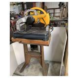 DeWalt DW871 14-Inch Chop Saw on Stand