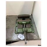 Green Metal Vise