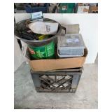 Assorted Fasteners, Hardware, Metal Stock, and Workshop Supplies