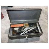 Homak Metal Toolbox with Assorted Tools