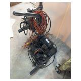 Manual Black & Decker 1/2" Standard Drill Press, Ext. Cord, Valve Grinding Tool with Emerson Motor & Grinder Attachment