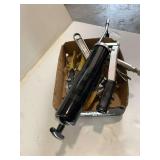Tool Collection: Pliers, Wrenches, Grease Gun and More