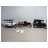 Pepsi, Craftsman, and Big Auto Parts Diecast Truck Set