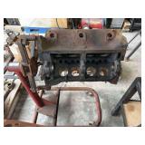 Engine Block - Ford Flathead V-8 w/stand